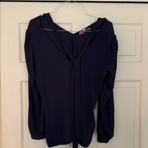 LOFT Deep Blue Women's Blouse